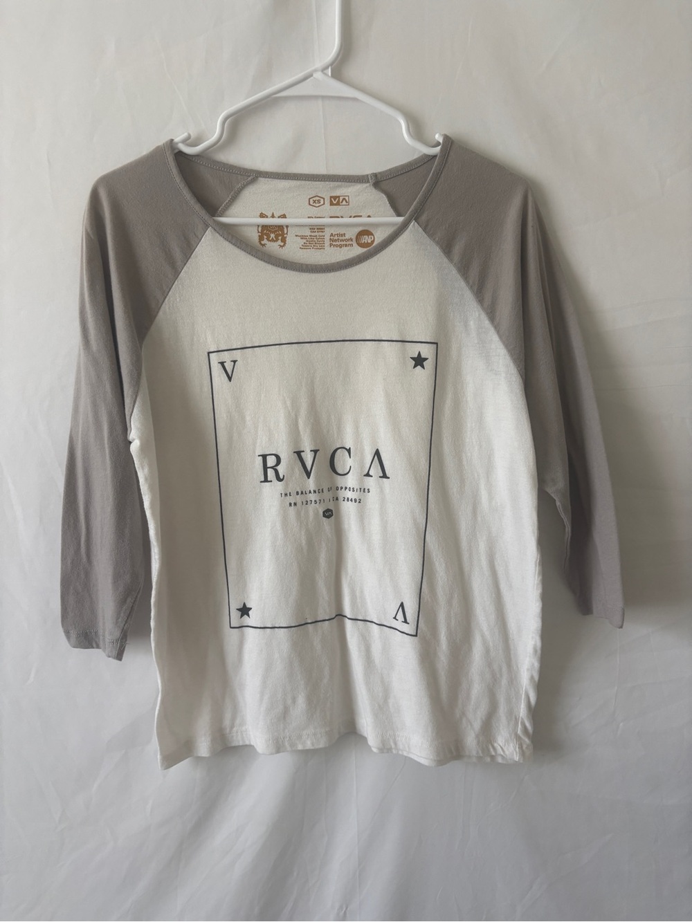 RVCA The Balance of Opposites Raglan Shirt